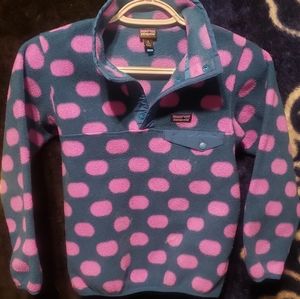 kids patagonia fleece jacket